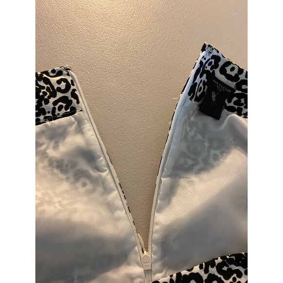 Ann Taylor Womens Leopard Print Pencil Skirt Size 18 - Picture 5 of 9